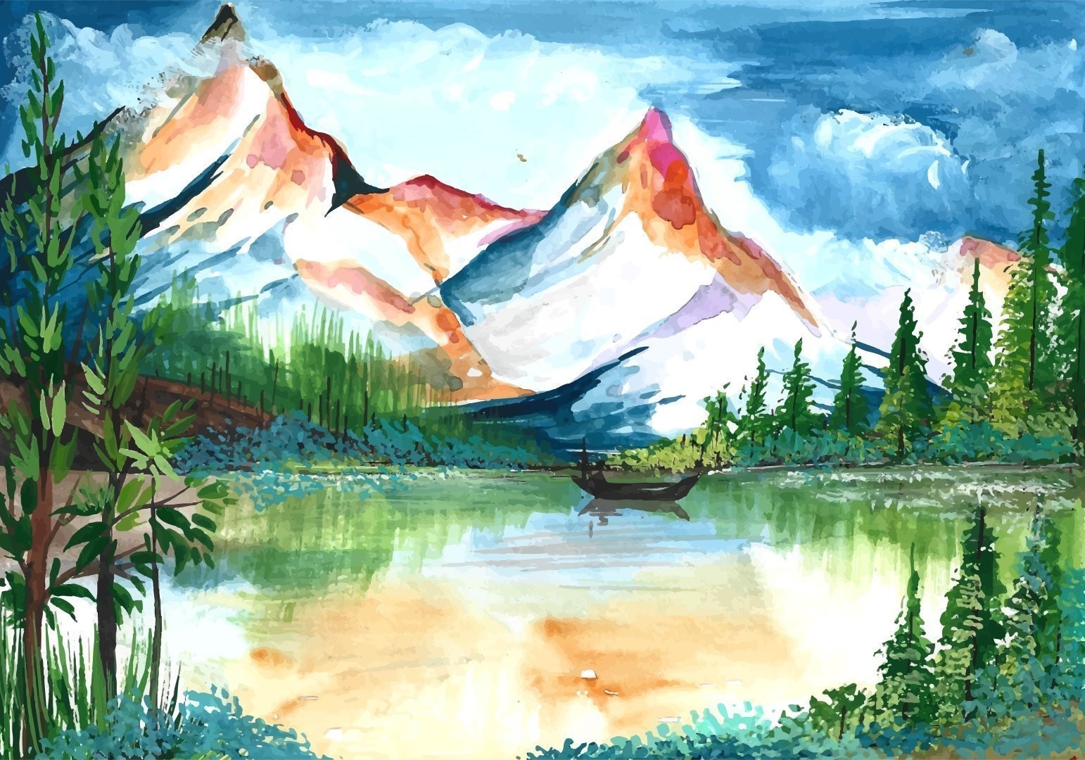 Pinta paisajes de ensueño al óleo